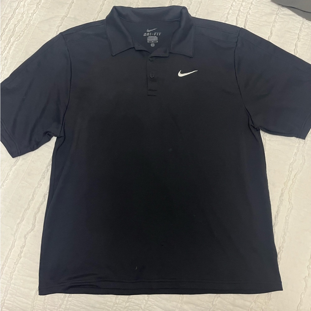 Nike Men's Gold Polo Shirt